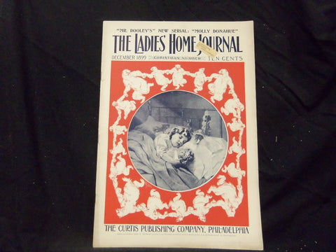 1899 DECEMBER LADIES' HOME JOURNAL MAGAZINE - GREAT ILLUSTRATIONS & ADS- ST 1597