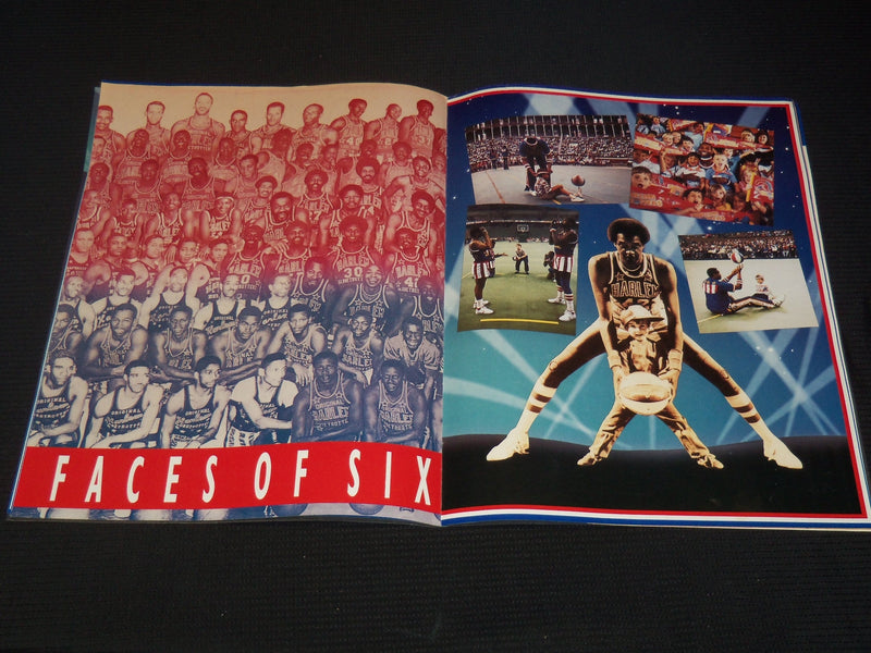 1989 HARLEM GLOBETROTTERS TOUR PROGRAM - GREAT PHOTOS - ST 1682I