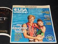 2008 SEPTEMBER 26 BOSTON SUNDAY HERALD USA MAGAZINE - DARA+TESSA TORRES - E 5280