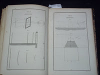 1852 GEOMETRICAL DRAWING FOR MECHANICS AND SCHOOLS BOOK BY MINIFIE - KD 2757O