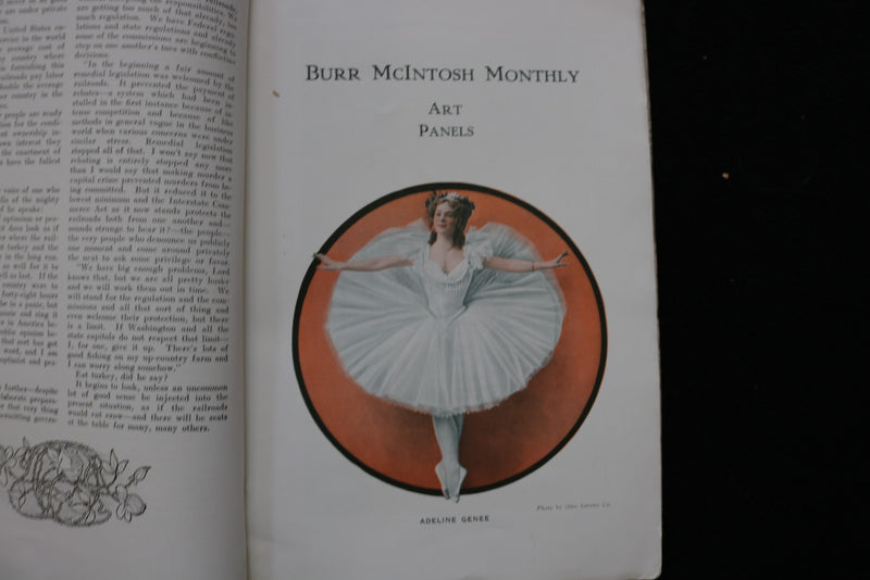 1910 FEBRUARY THE BURR MCINTOSH MONTHLY MAGAZINE - K 3027