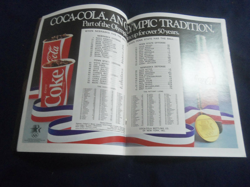 1983 AUG 29 KICKOFF CLASSIC PROGRAM - UNIV NEBRASKA VS PENN STATE UNIV - ST 659A
