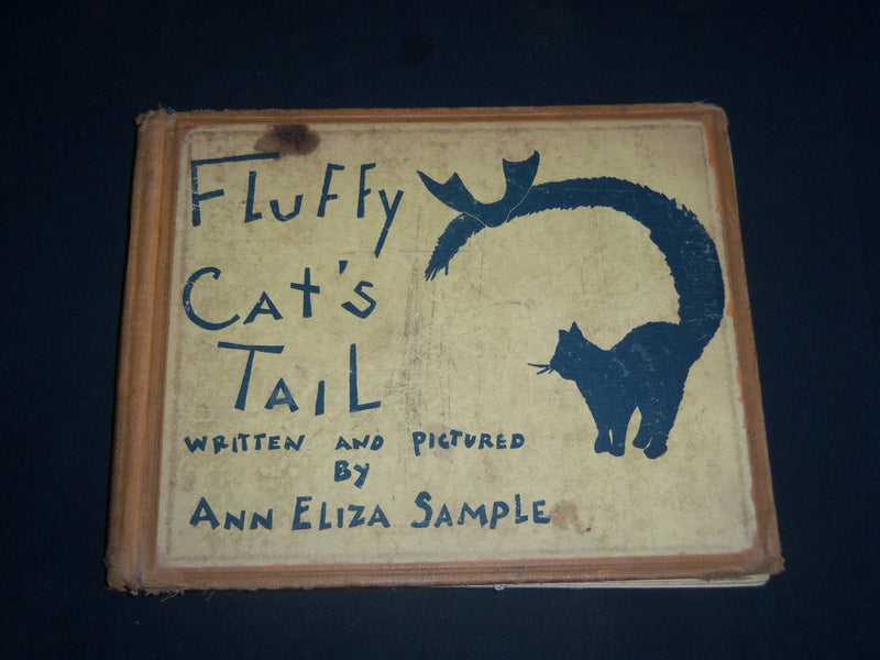 1931 FLUFFY CAT'S TAIL BOOK BY ANN ELIZA SAMPLE - NICE ILLUSTRATIONS - KD 5468