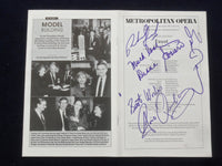 1991 JAN 16 FAUST SIGNED PROGRAM -SAMUEL RAMEY, D. SOVIERO, R. LEECH, G. QUILICO