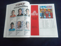 1991 OCTOBER 4-6 BOSCH SPARK PLUG GRAND PRIX RACING PROGRAM - SP 3990V