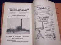 1893-1894 PROCEEDINGS OF ENGINEERS' SOCIETY WESTERN PA. MAGAZINE LOT 8- O 2845