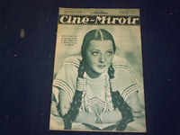 1936 JULY 3 CINE-MIROIR MOVIE MAGAZINE - SYLVIA SYDNEY COVER - FRENCH - B 6534