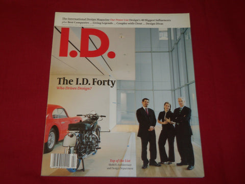 2005 JANUARY/FEBRUARY I-D MAGAZINE -THE I.D. FORTY -DESIGN'S INFLUENCERS- RC 554