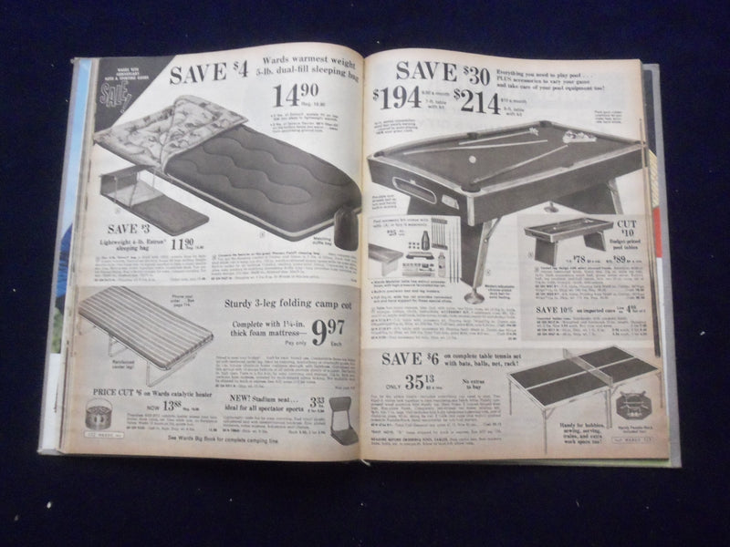 1967 MONTGOMERY WARD 95TH ANNIV. SALE CATALOG -HARDCOVER- KANSAS CITY,MO - R 96G