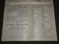 1902-1903 METROPOLITAN PHILATELIST MAGAZINE LOT OF 3 DIFFERENT - J 2449