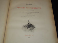 1883 SOCIETY OF FRENCH AQUARELLISTS 2 VOLUMES NO. 132 BY EDWARD STRAHAN - #8