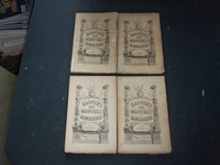 1875-76 HARPER'S MONTHLY MAGAZINE-LOT 14 ISSUES-NICE ILLUSTRATIONS & ADS-WR 364H
