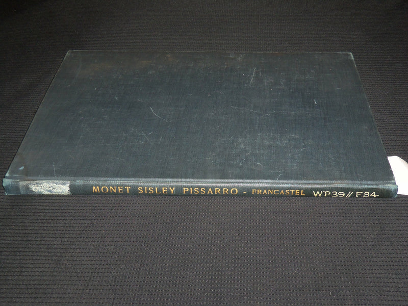1939 MONET SISLEY PISSARRO BOOK BY PIERRE FRANCASTEL - FRENCH - PRINTS - R 732P