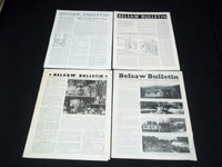 1937-1951 BELSAW MACHINERY CO. BULLETIN LOT OF 9 ISSUES - KANSAS CITY - O 2593B