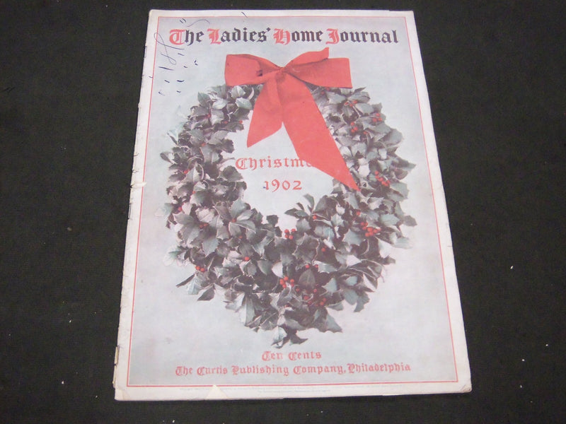 1902 DEC LADIES' HOME JOURNAL MAGAZINE - MAXFIELD PARRISH INTERIOR - ST 4464