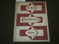 1954 PORTFOLIO-RHODE ISLAND SCHOOL OF DESIGN YEARBOOK- KENNETH JAY LANE- YB 1810