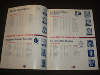 1986 FEBRUARY 27 ATLANTIC 10 CONFERENCE CHAMPIONSHIP TOURNAMENT PROGRAM- ST 6356