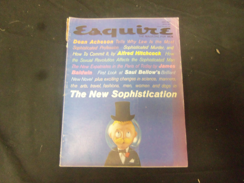 1961 JULY ESQUIRE MAGAZINE - GREAT COVER, PHOTOS AND ADS - ST 2608