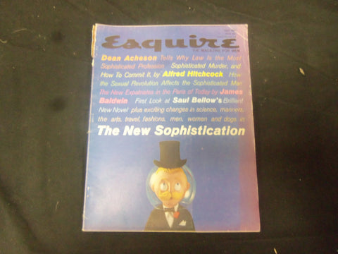 1961 JULY ESQUIRE MAGAZINE - GREAT COVER, PHOTOS AND ADS - ST 2608