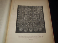 1890 HAND-MADE LACES & EMBROIDERY MUSEUM STUDIES VOLUME LOT OF 2 - #32