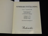 1990 SOMMARUTSTALLNING FERNAND LEGER & SVENSKA BALETTEN BOOK - J 9559