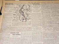 1915 JUNE 5 NEW YORK TIMES NEWSPAPER - CABINET APPROVES WILSON'S NOTE - NT 7695