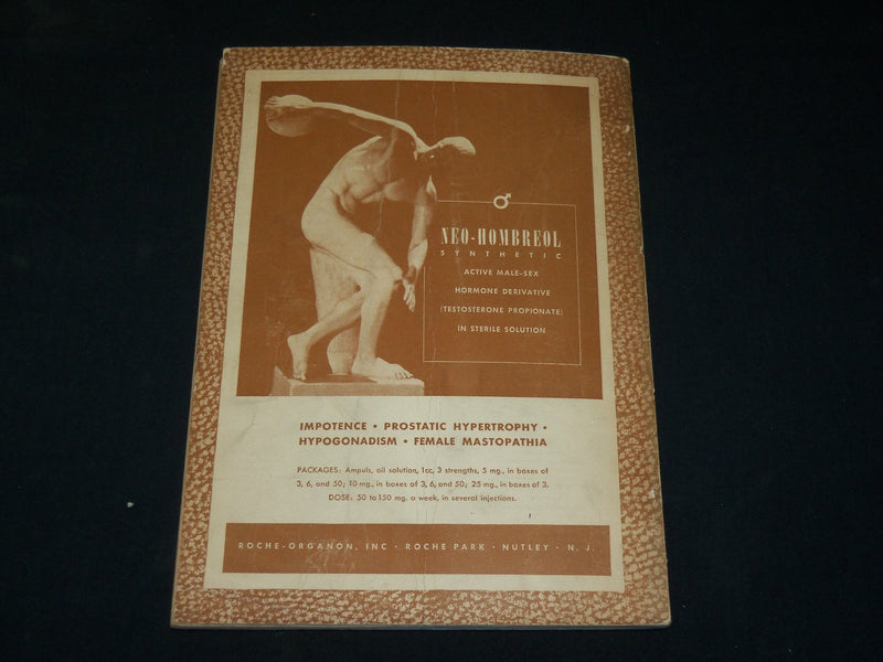1939 MARCH THE UROLOGIC AND CUTANEOUS REVIEW MAGAZINE - J 6131