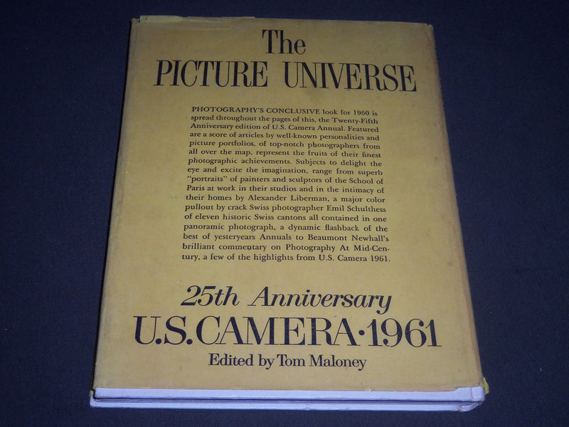 1960 THE PICTURE UNIVERSE U. S. CAMERA 1961 BOOK EDITED BY TOM MALONEY - I 769
