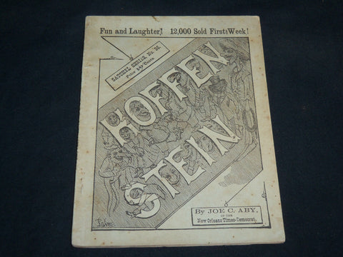 1882 THE TALES OF RUBER HOFFENSTEIN SOFTCOVER BOOK BY JOE C. ABY - J 6688