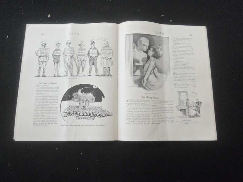 1914 SEPTEMBER 24 LIFE MAGAZINE - DOWN-AND-OUT NUMBER - MEMORIES - L 759Z