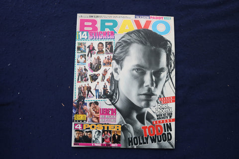 1994 JANUARY BRAVO MAGAZINE - RIVER PHOENIX COVER - GERMANY - E 18616