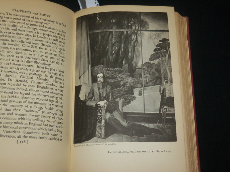 1935 PROPHETS AND POETS HARDCOVER BOOK BY ANDRE MAUROIS - FIRST EDITION- KD 6551