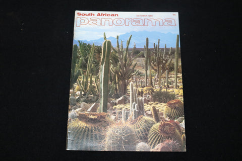 1985 OCTOBER SOUTH AFRICAN PANORAMA MAGAZINE - CACTI COVER - ST 1009P
