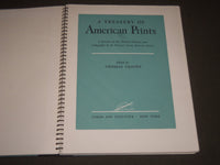 1939 A TREASURY OF AMERICAN PRINTS EDITED BY THOMAS CRAVEN -NICE PLATES- KD 4370