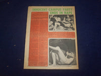 1973 DECEMBER 3 CLOSE-UP NEWSPAPER -BEHIND THE SCENES AT A FASHION SHOW- NP 7320