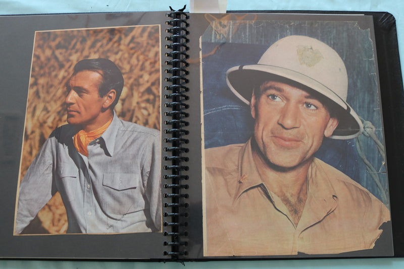 GARY COOPER SCRAPBOOK - E 26483