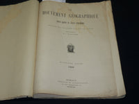 1898 JAN-DEC LE MOUVEMENT GEOGRAPHIQUE MAGAZINE BOUND VOLUME - KD 5393