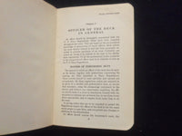 1941 WATCH OFFICER'S GUIDE - U.S. NAVY - SOFT LEATHER COVERED BOOK - KD 8331