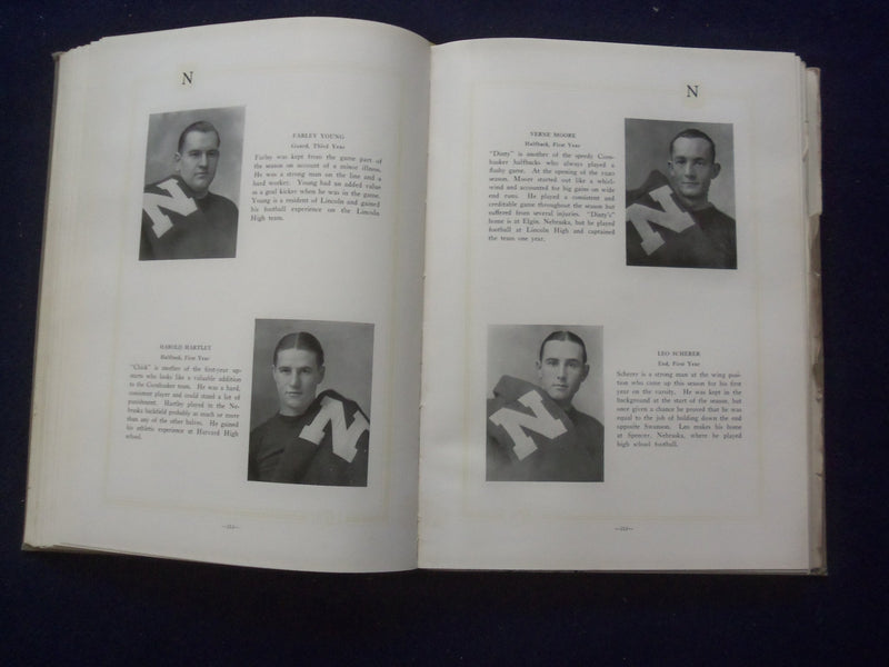 1921 THE CORNHUSKER UNIVERSITY OF NEBRASKA YEARBOOK - LINCOLN, NE - YB 3130