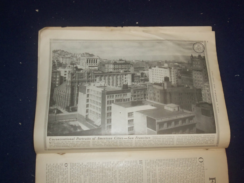 1914 FEBRUARY 7 COLLIER'S MAGAZINE - GREAT ILLUSTRATIONS AND STORIES - ST 6703