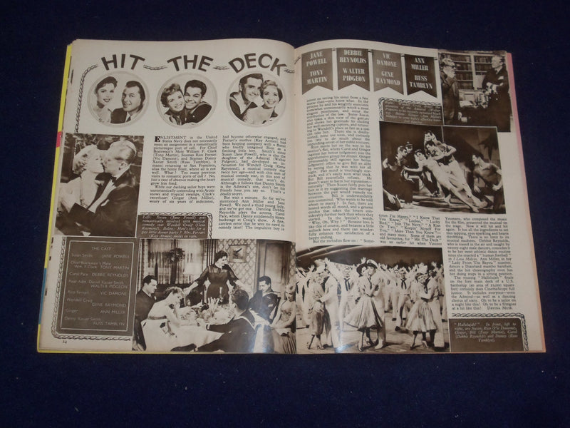 1955 JULY FILM REVIEW MAGAZINE - ANN MILLER - DOROTHY MALONE - J 9680