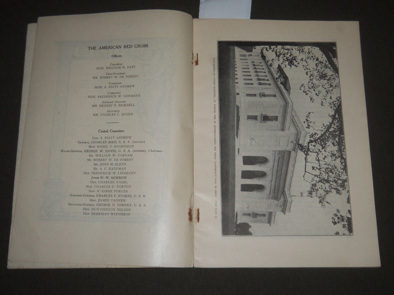1911 JULY THE AMERICAN RED CROSS BULLETIN MAGAZINE - WASHINGTON D. C. - J 2573