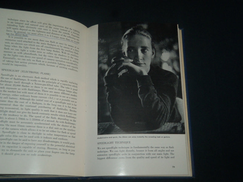 1956 U. S. CAMERA'S 35MM PHOTOGRAPHY BOOK BY LOUIS STETTNER - KD 5464