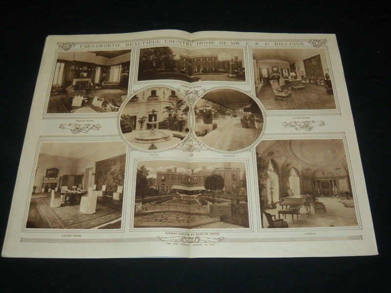 1915 AUGUST 15 THE SUN PICTORIAL MAGAZINE SECTION - AMBASSADOR GERARD - NP 5423