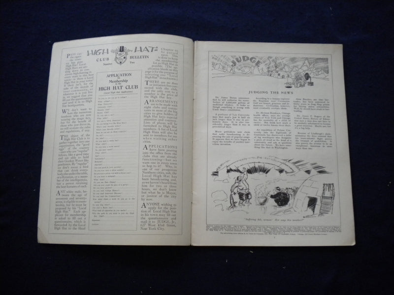 1927 JULY 2 JUDGE MAGAZINE - ARCTIC NUMBER - ICE BABY - B 436B