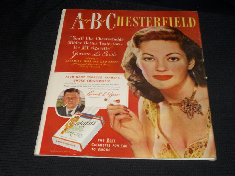 1949 AUGUST 6 COLLIER'S MAGAZINE NICE FRONT COVER & ADS - E 4355