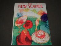 1962 JULY 21 NEW YORKER MAGAZINE FRONT COVER ONLY - GREAT ART FOR FRAMING