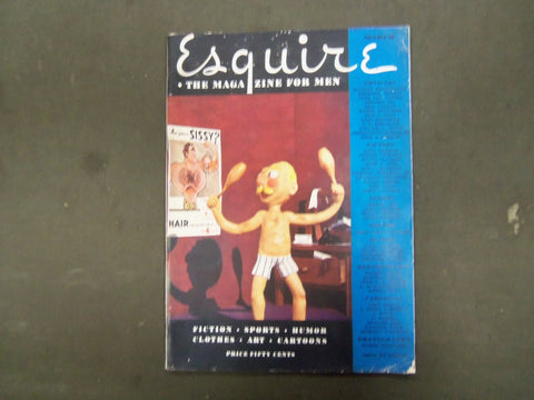1934 MARCH ESQUIRE MAGAZINE - NICE ILLUSTRATIONS, COVER AND ADS - ST 3057