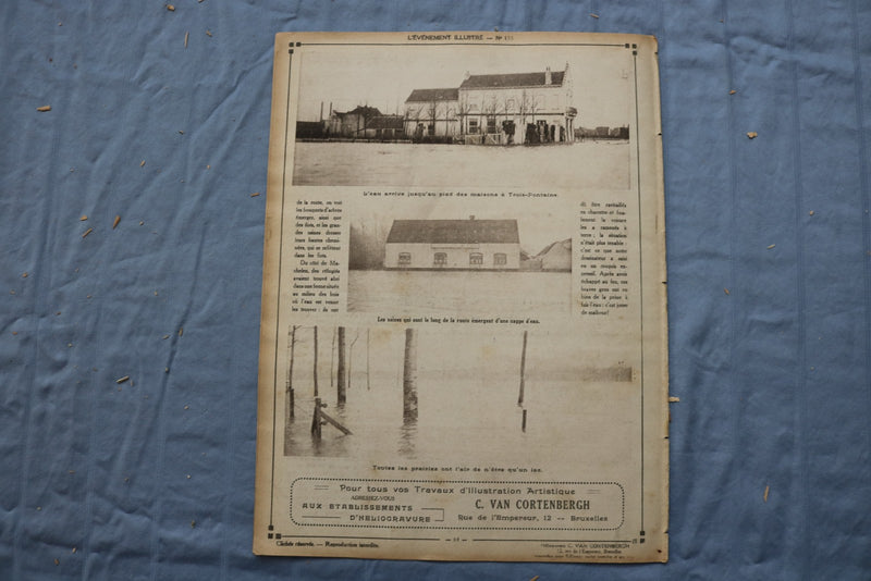 1916-1918 L'EVENEMENT ILLUSTRE MAGAZINE - FRENCH - LOT OF 3 - O 3859