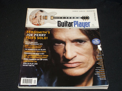 2005 MAY GUITAR PLAYER MAGAZINE - JOE PERRY AEROSMITH FRONT COVER - E 322